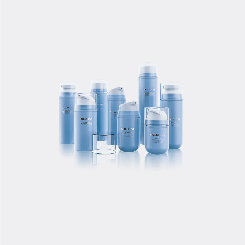 PP/PP PCR Material Airless Pump Bottles with 360 Degree Dispensing and Big Capacity Range for Cosmetics
