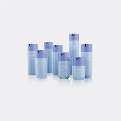 Grote Doseerpomp Cosmetische Airless Pompflessen met 360 Graden Dispensing en PP/PCR Materiaal